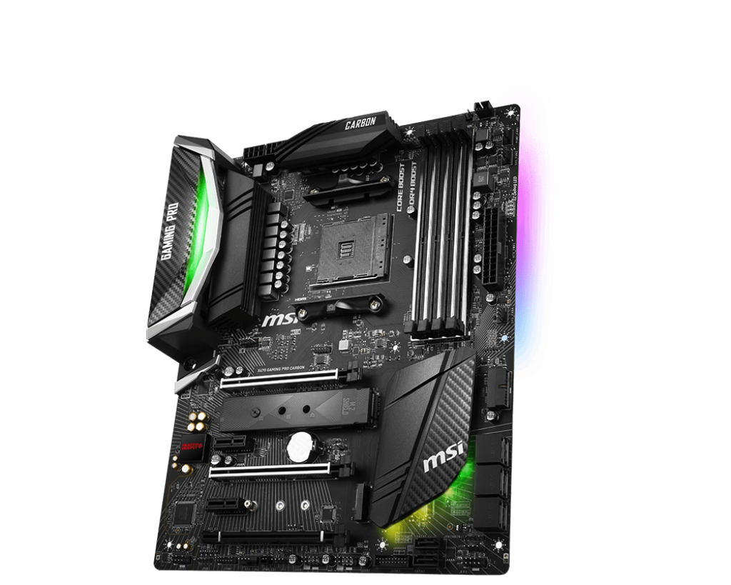 MSI X470 Gaming Pro Carbon - Motherboard Specifications On